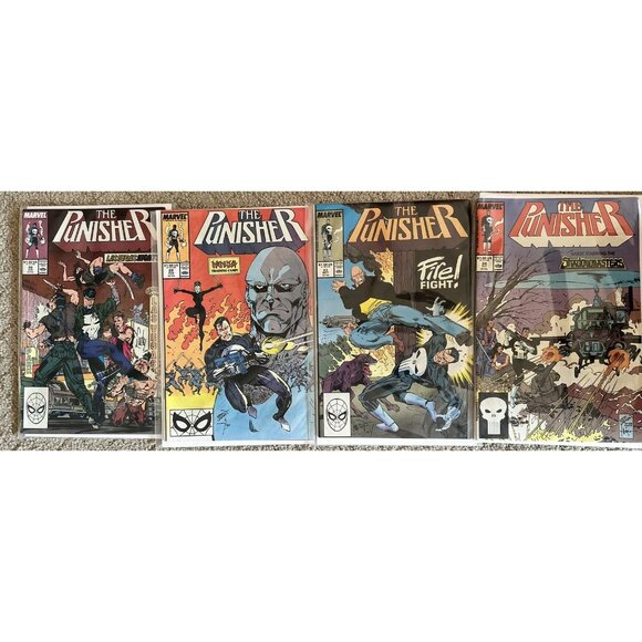 Bundle of 12 Vintage The Punisher Comic Books Excellent Condition 1985 - 1989 - Picture 3 of 5